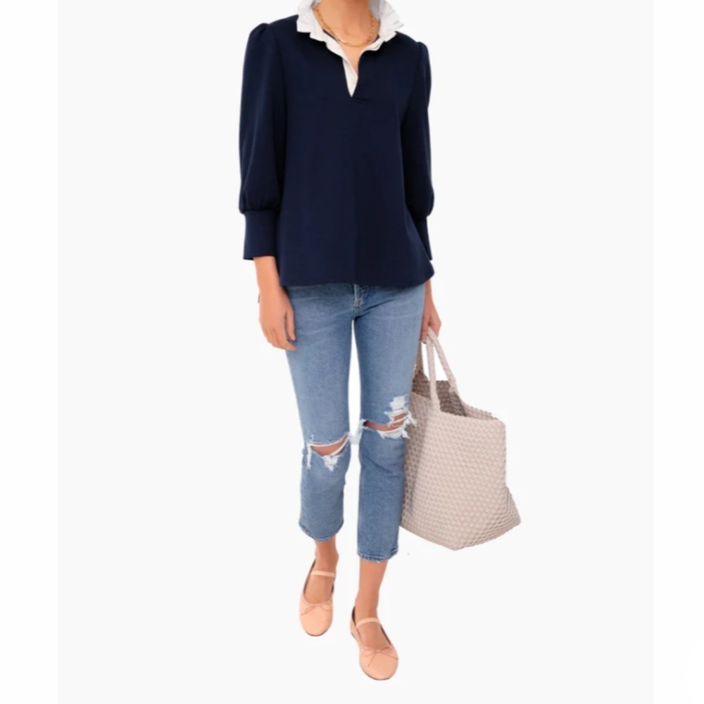 Navy Charlotte Terry Top
POMANDER PLACE